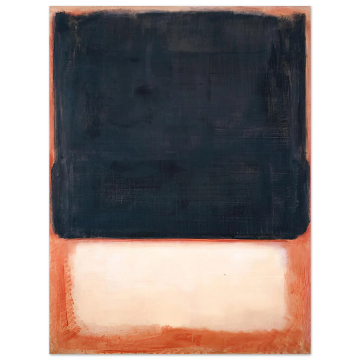 Mark Rothko - No. 7 Dark Over Light - 1954 Wall Art - 21x29.7 cm / 8x12" - Fine Art Poster-canvas - -
