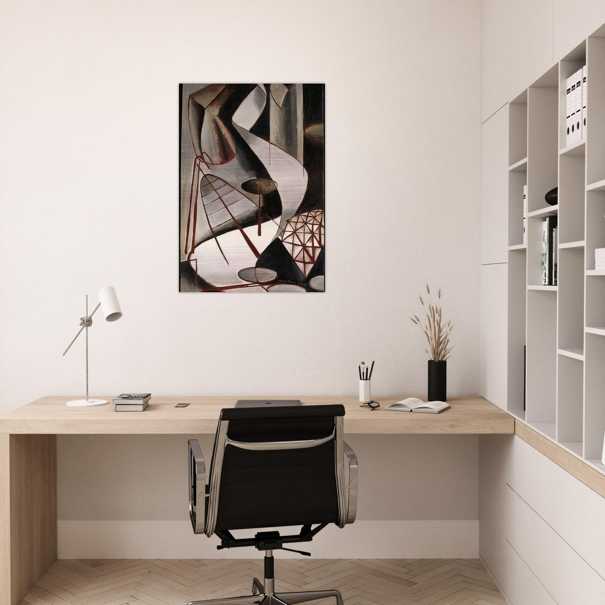 RETURN TO REASON - Man Ray Brushed Aluminum Print - 70x100 cm / 28x40 inches | Man Ray Aluminum Print | Man Ray Prints