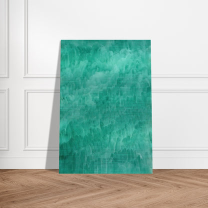Viridian - Marcia Hafif Brushed Aluminum Print - 70x100 cm / 28x40 inches | Marcia Hafif Aluminum Print | Marcia Hafif Prints