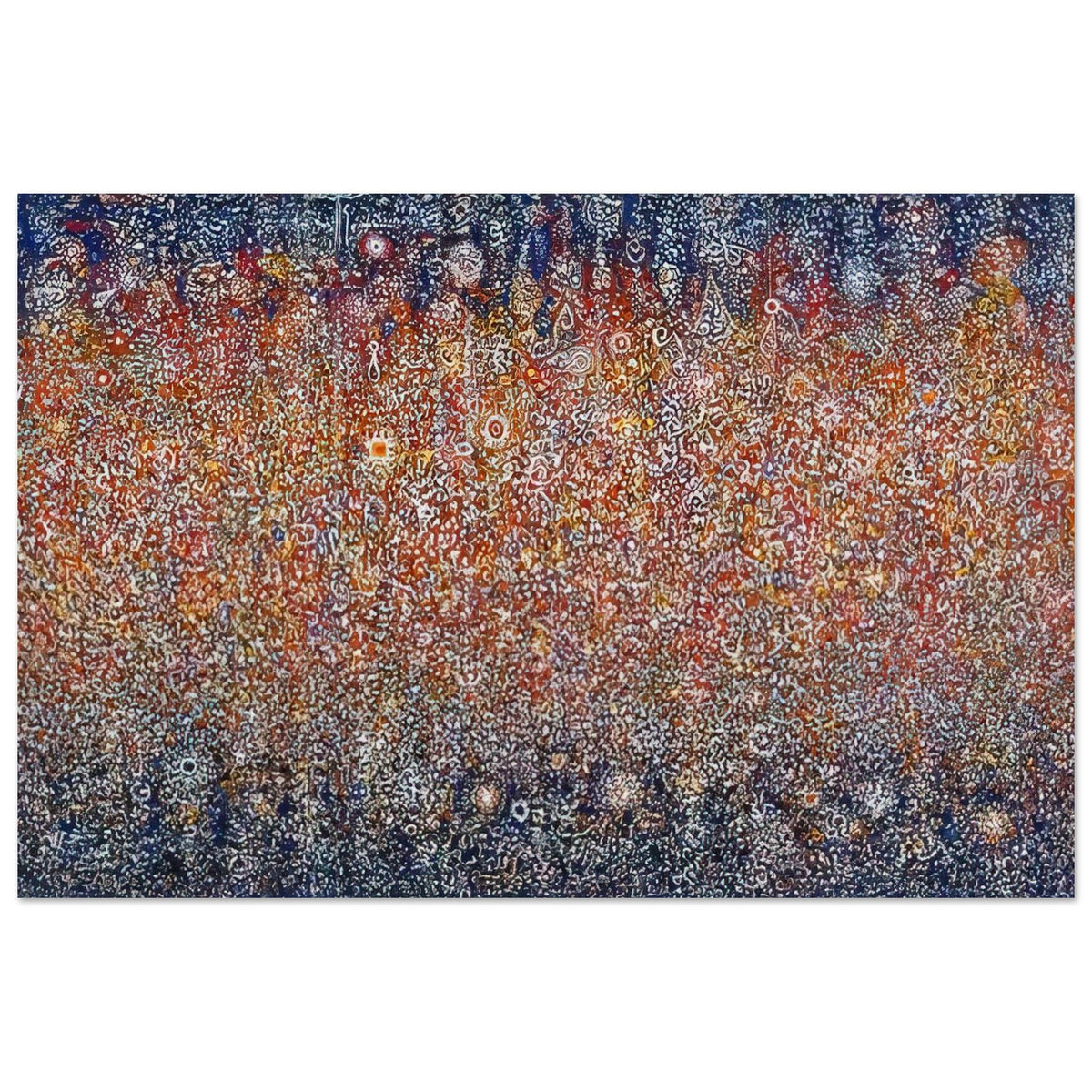 Celebration, Birth - 1976 - Richard Pousette-Dart Art Prints - 100x150 cm / 40x60″ inches | Richard Pousette-Dart Poster | Richard Pousette-Dart Prints
