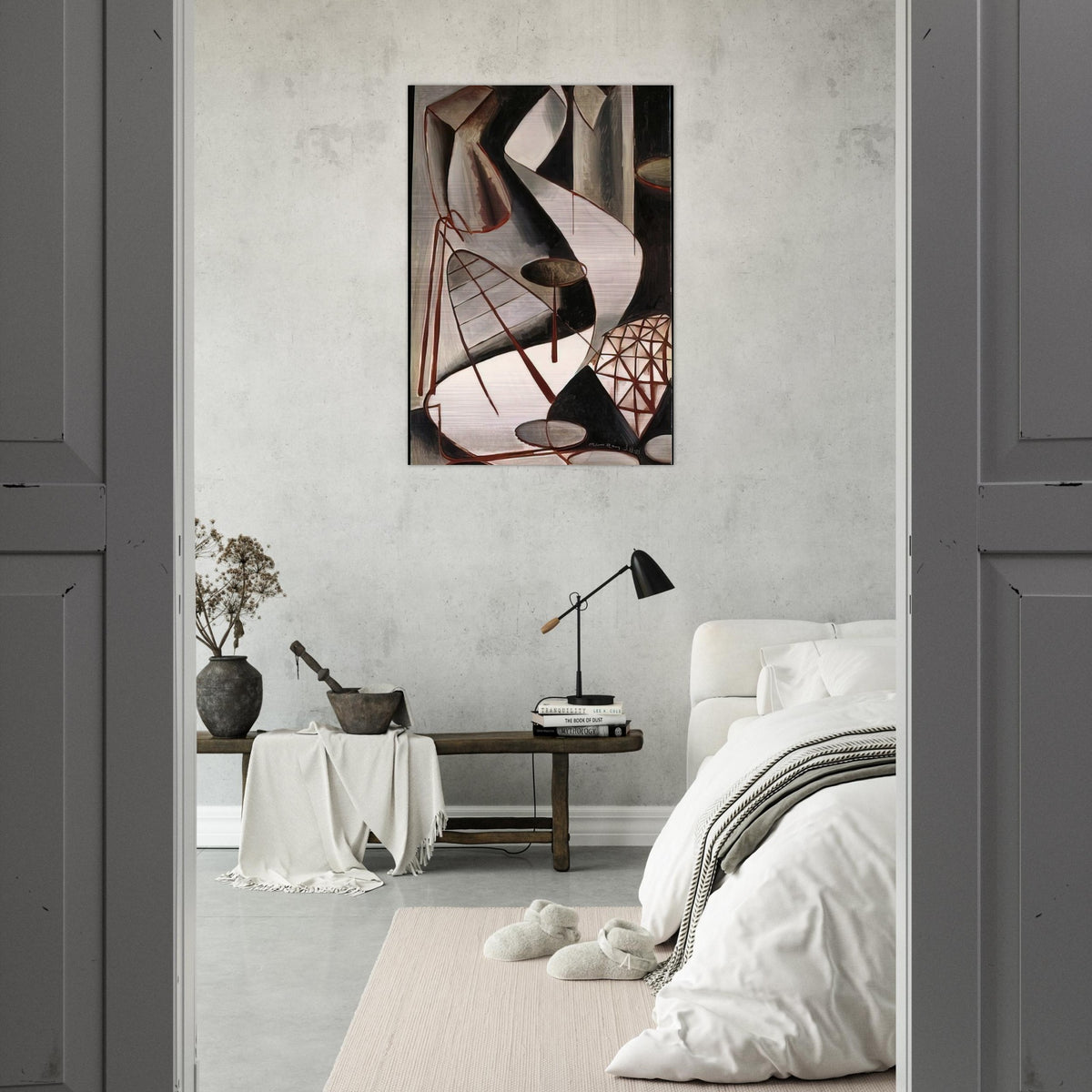 RETURN TO REASON - Man Ray Brushed Aluminum Print - 70x100 cm / 28x40 inches | Man Ray Aluminum Print | Man Ray Prints