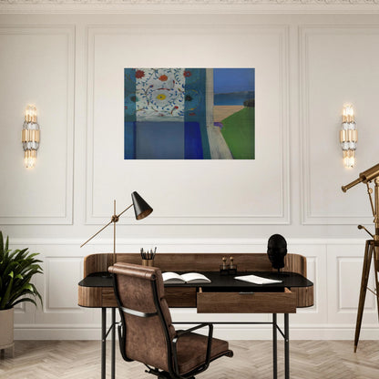 Recollections of a Visit to Leningrad - Richard Diebenkorn Brushed Aluminum Print - 70x100 cm / 28x40 inches | Richard Diebenkorn Aluminum Print | Richard Diebenkorn Prints