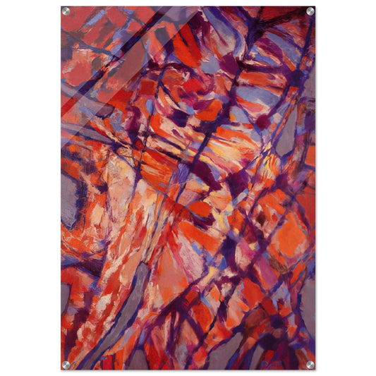 Terre assoiffée I - 1966 - Alfred Manessier Acrylic Print - 70x100 cm / 28x40″ inches | Alfred Manessier Wall Art | Alfred Manessier Prints