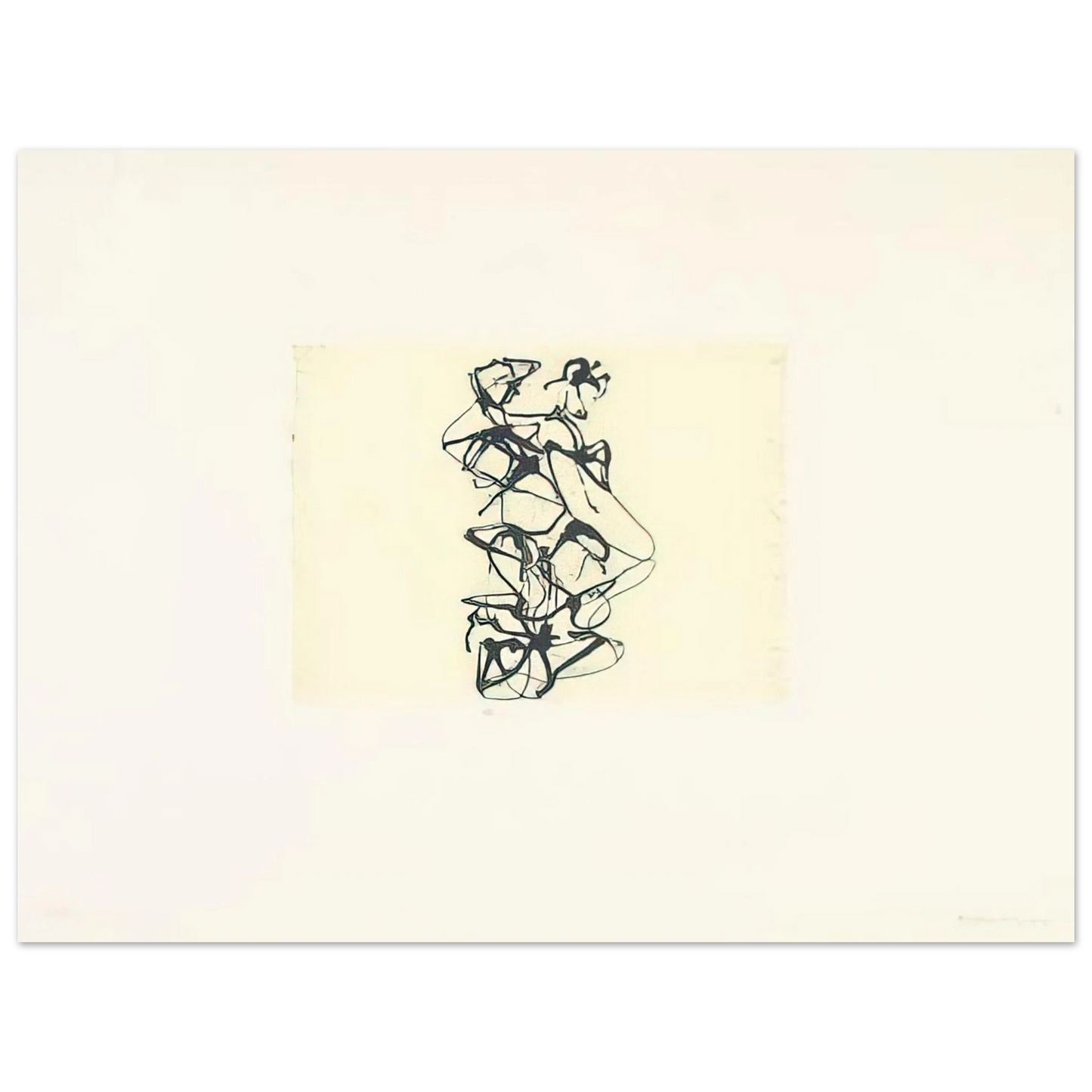Brice Marden - Cyprian Evocation - 1992  75x100 cm / 30x40inches Fine Art Poster