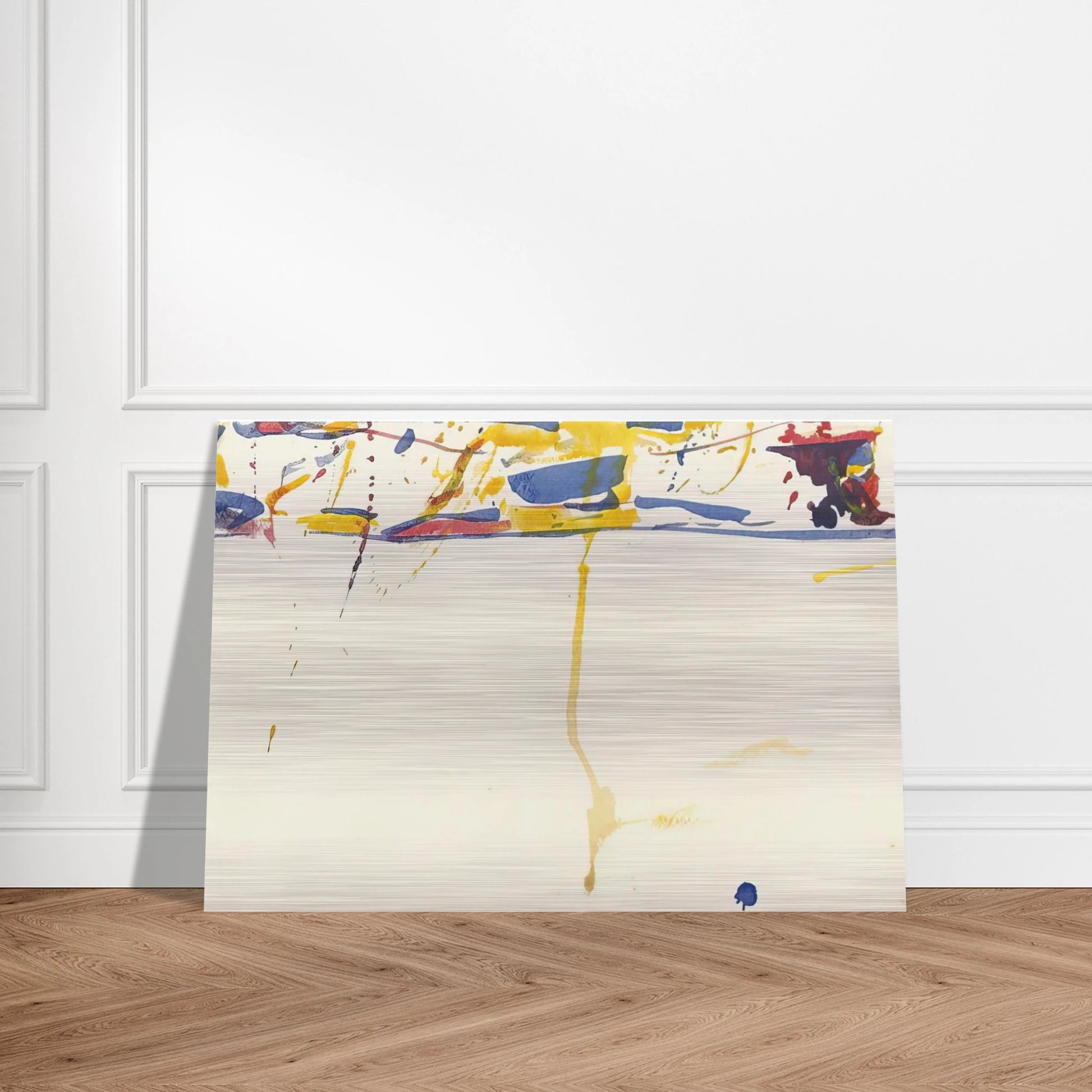 SF59-040 - Sam Francis Brushed Aluminum Print - 70x100 cm / 28x40 inches | Sam Francis Aluminum Print | Sam Francis Prints