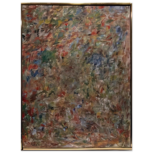Milton Resnick - ABSTRACTION 1963  75x100 cm / 30x40inches Fine Art Poster