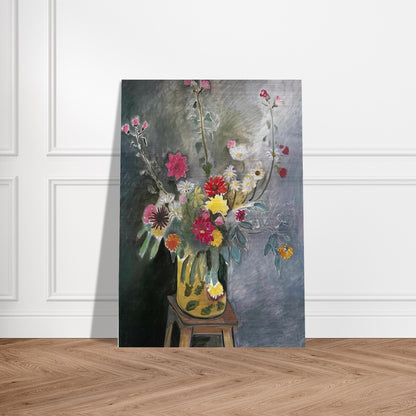 BOUQUET OF MIXED FLOWERS 1917 - Henri Matisse Brushed Aluminum Print - 70x100 cm / 28x40 inches | Henri Matisse Aluminum Print | Henri Matisse Prints