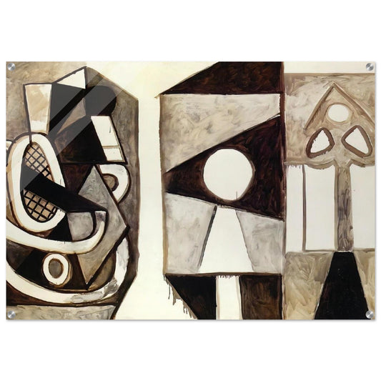 Armchair  California  - Pablo Picasso Acrylic Print - 70x100 cm / 28x40″ inches | Pablo Picasso Wall Art | Pablo Picasso Prints