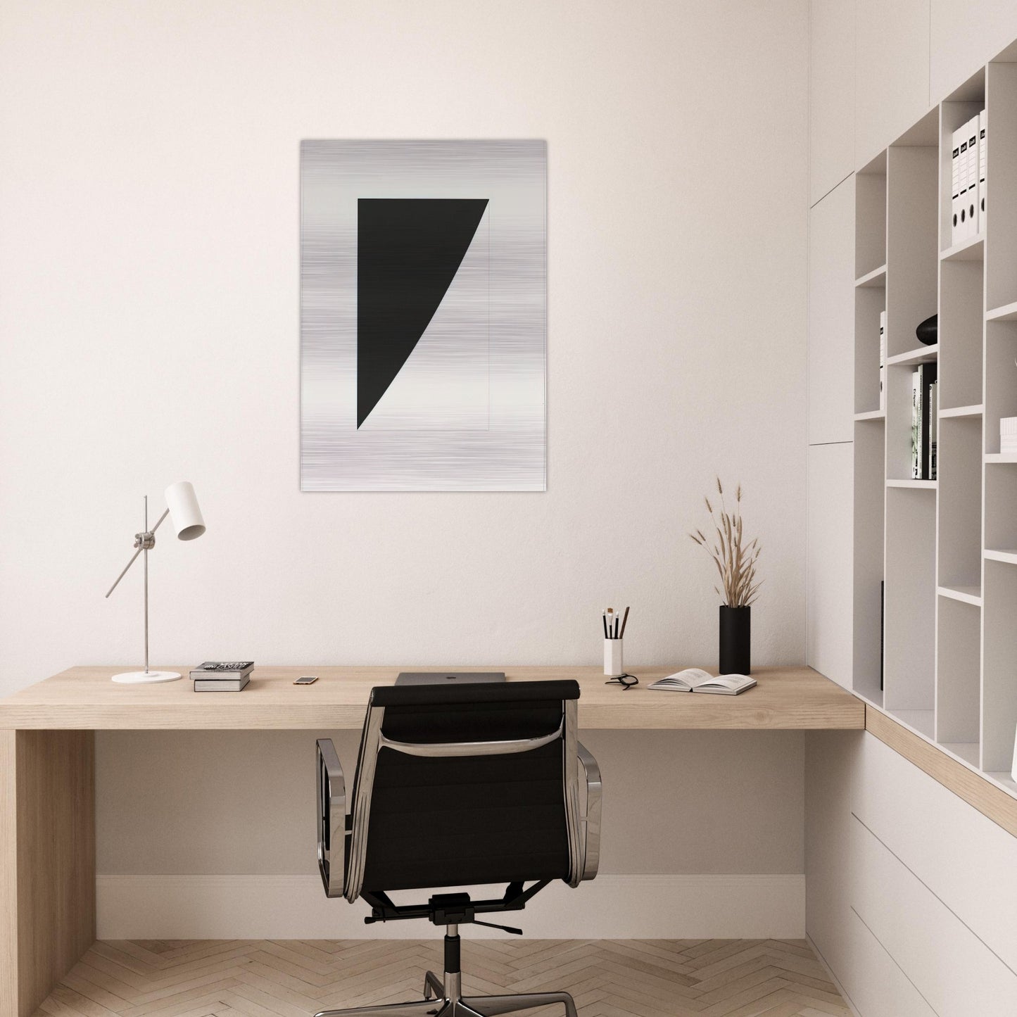 The Mallarm‚ Suite - Ellsworth Kelly Brushed Aluminum Print - 70x100 cm / 28x40 inches | Ellsworth Kelly Aluminum Print | Ellsworth Kelly Prints