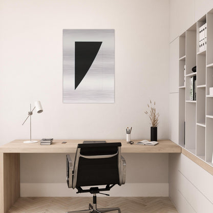 The Mallarm‚ Suite - Ellsworth Kelly Brushed Aluminum Print - 70x100 cm / 28x40 inches | Ellsworth Kelly Aluminum Print | Ellsworth Kelly Prints