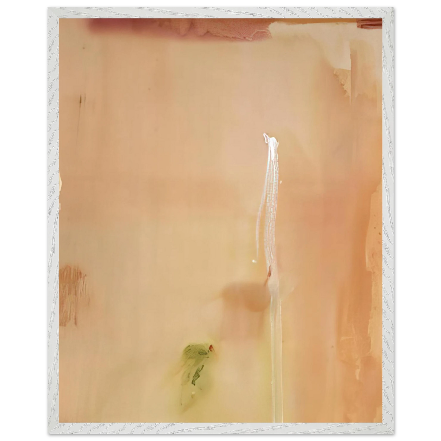 Helen Frankenthaler - Dawn Stroke - 1977 Wall art - 21x29.7 cm / 8x12" - Premium Wooden Framed Poster With Fine Art Paper-canvas - Black frame