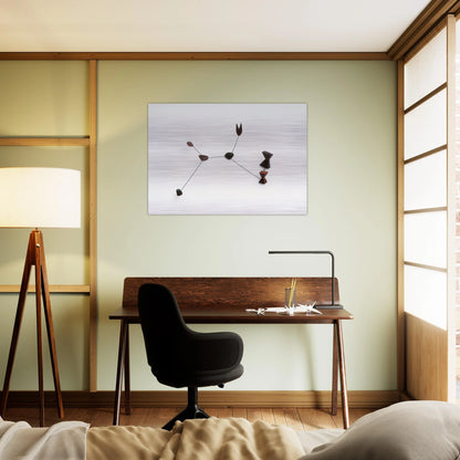 CONSTELLATION 1944 - Alexander Calder Brushed Aluminum Print - 70x100 cm / 28x40 inches | Alexander Calder Aluminum Print | Alexander Calder Prints