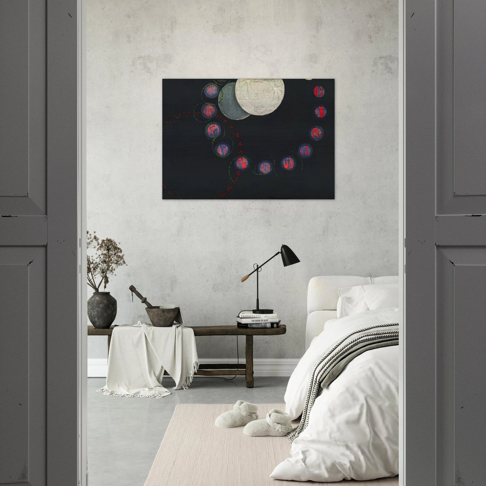 The First Step - Frantisek Kupka Brushed Aluminum Print - 70x100 cm / 28x40 inches | Frantisek Kupka Aluminum Print | Frantisek Kupka Prints
