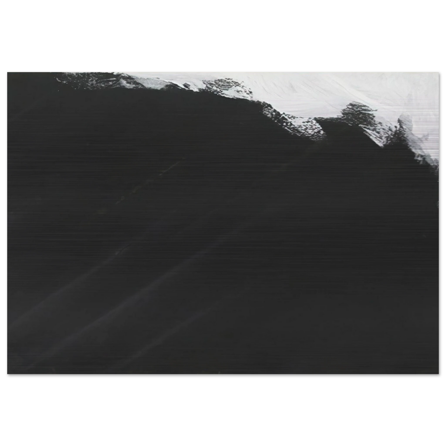 Untitled - 1988 - Raoul De Keyser Brushed Aluminum Print - 70x100 cm / 28x40 inches | Raoul De Keyser Aluminum Print | Raoul De Keyser Prints
