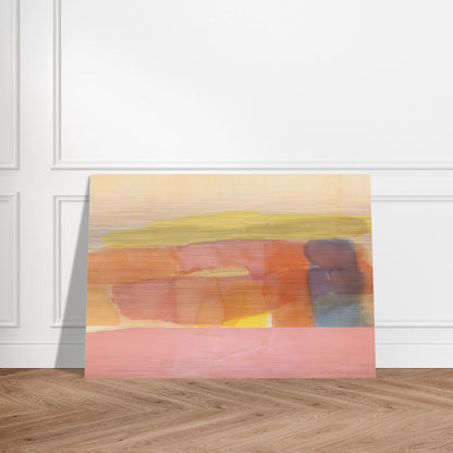 First Path - 1978 - Ronnie Landfield Brushed Aluminum Print - 70x100 cm / 28x40 inches | Ronnie Landfield Aluminum Print | Ronnie Landfield Prints