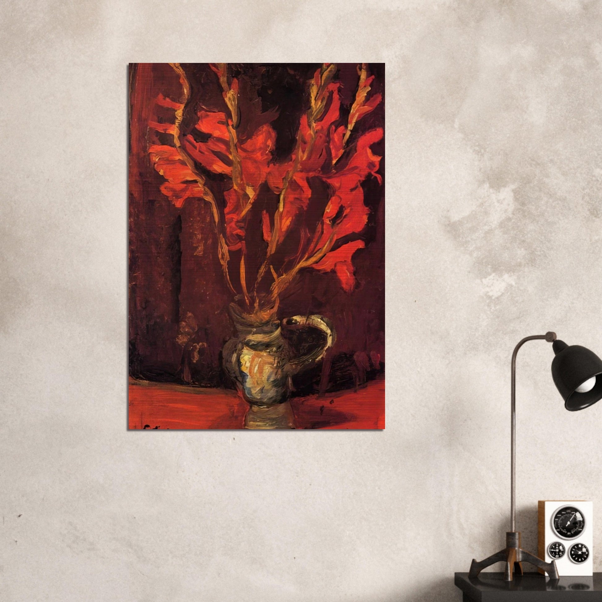 GLADIOLI 1919 - Chaim Soutine Brushed Aluminum Print - 70x100 cm / 28x40 inches | Chaim Soutine Aluminum Print | Chaim Soutine Prints