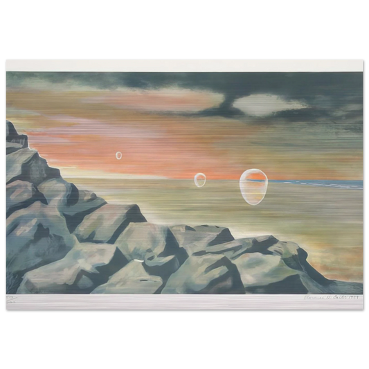 Eschantos 21 - Magic Realism - Clarence Holbrook Carter Brushed Aluminum Print - 70x100 cm / 28x40 inches | Clarence Holbrook Carter Aluminum Print | Clarence Holbrook Carter Prints