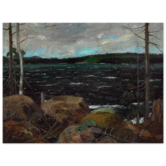 Tom Thomson - NORTHERN LAKE 1913  75x100 cm / 30x40inches Fine Art Poster