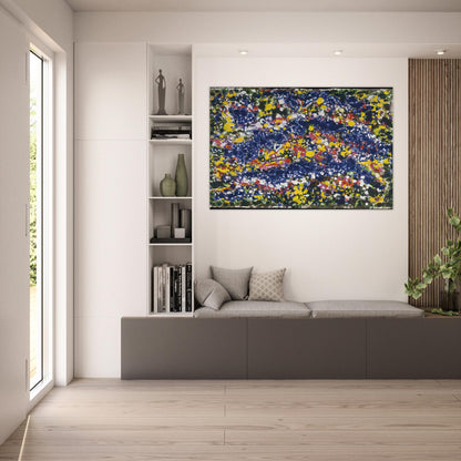 Bird in the Spring - 1992 - Richard Pousette-Dart Art Prints - 100x150 cm / 40x60″ inches | Richard Pousette-Dart Poster | Richard Pousette-Dart Prints
