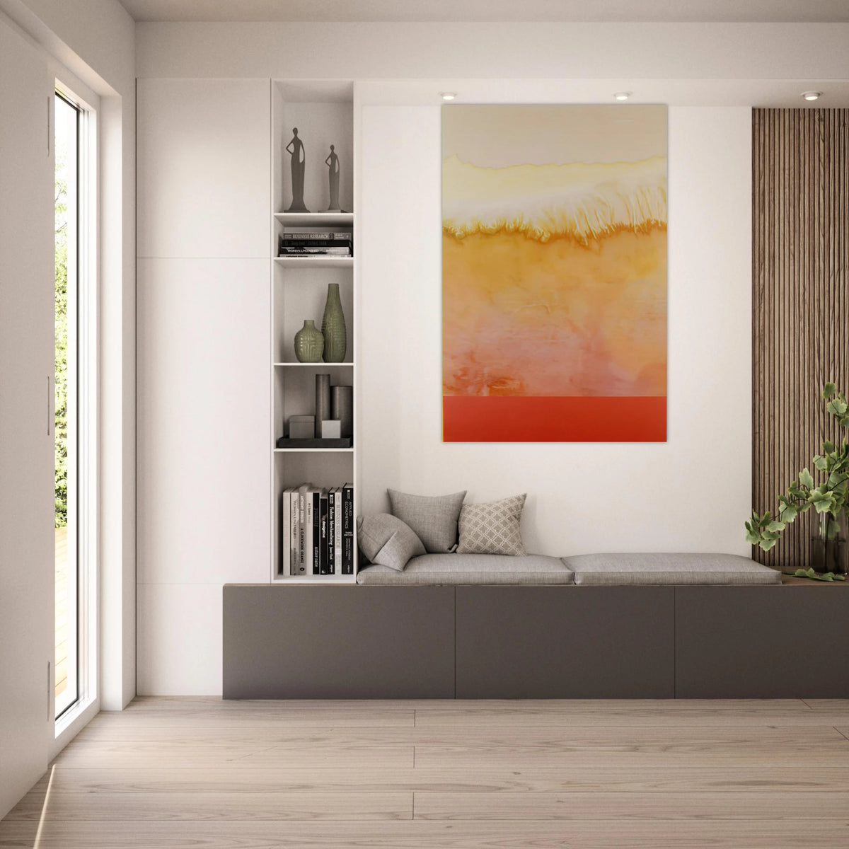 Carmen's Opal - 1979 - Ronnie Landfield Art Prints - 100x150 cm / 40x60″ inches | Ronnie Landfield Poster | Ronnie Landfield Prints