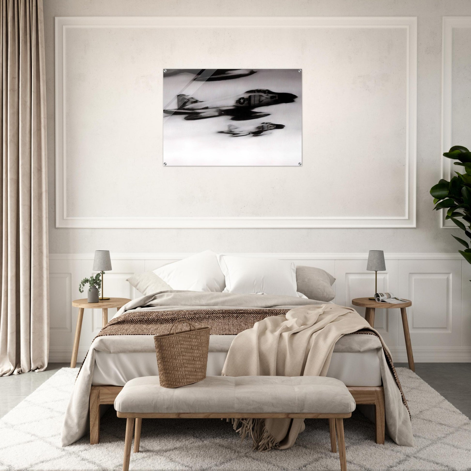PHANTOM INTERCEPTORS - Gerhard Richter Acrylic Print - 70x100 cm / 28x40″ inches