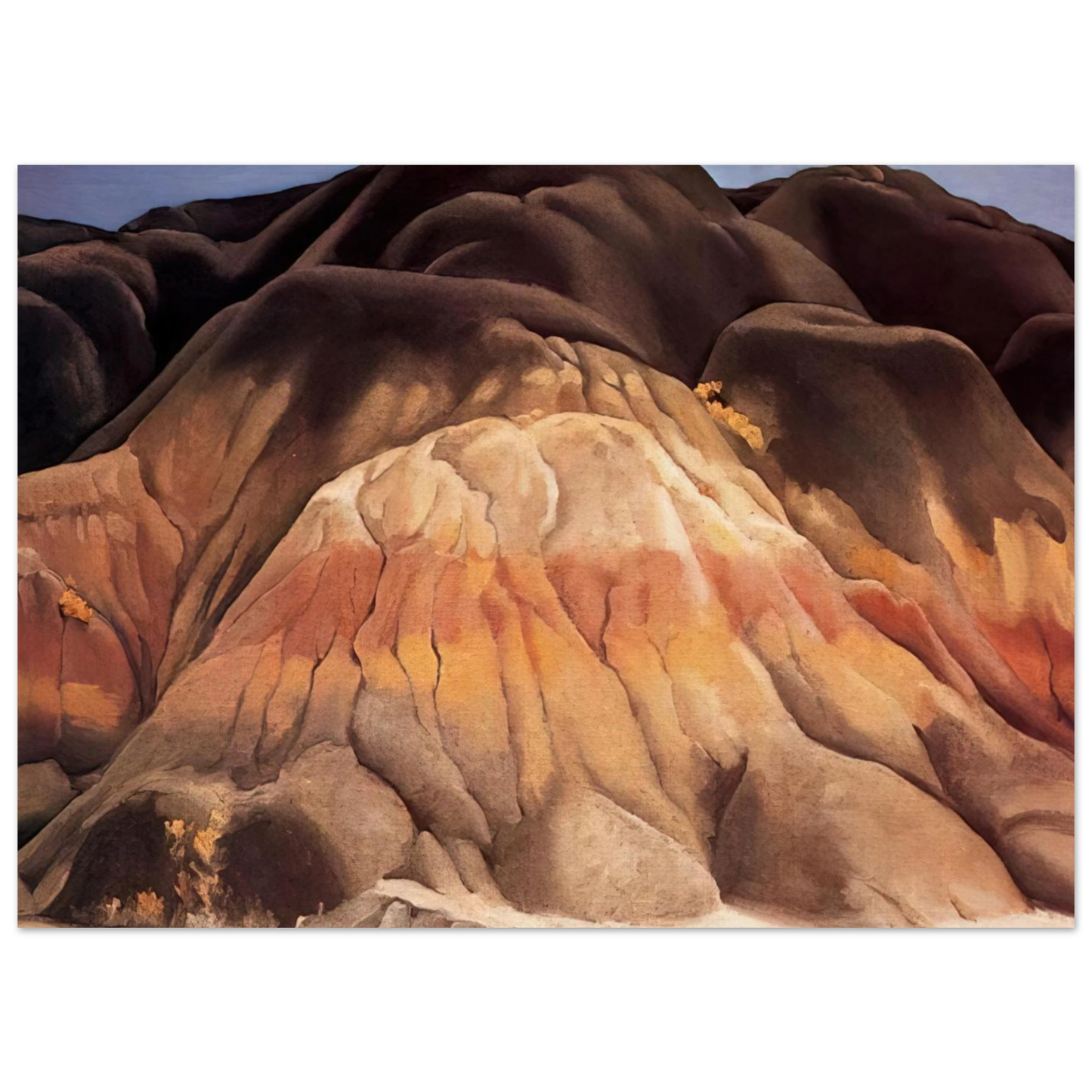 Georgia O'Keeffe - Grey Hills Fine Art Poster