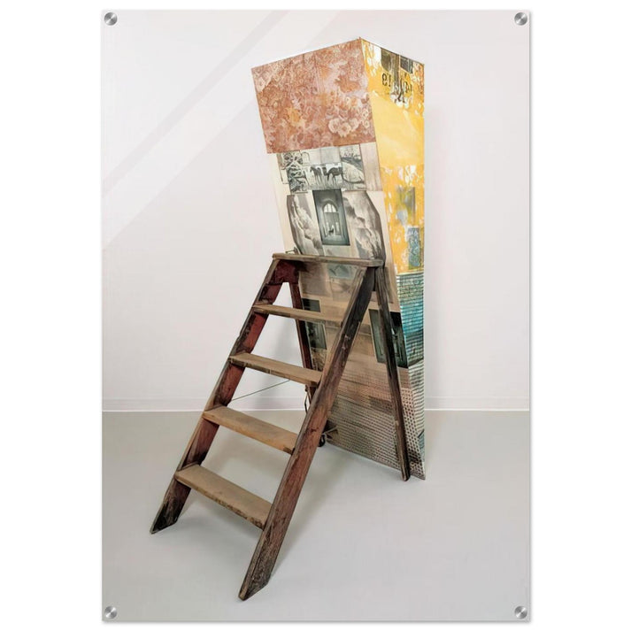 PATRICIAN BARNACLE SCALE 1981 - Robert Rauschenberg Acrylic Print - 70x100 cm / 28x40″ inches | Robert Rauschenberg Wall Art | Robert Rauschenberg Prints