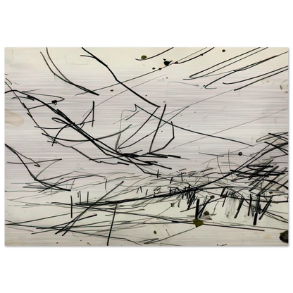 WORKING DRAWING FOR PRIMROSE HILL - Frank Auerbach Brushed Aluminum Print - 70x100 cm / 28x40 inches | Frank Auerbach Aluminum Print | Frank Auerbach Prints