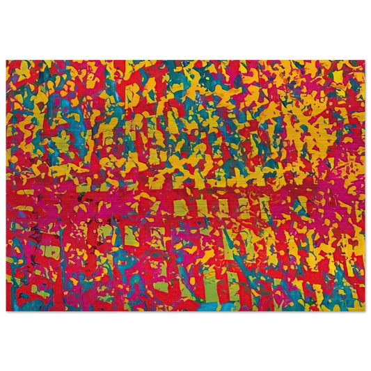 LUDORFF - Gerhard Richter Brushed Aluminum Print - 70x100 cm / 28x40 inches | Gerhard Richter Aluminum Print | Gerhard Richter Prints