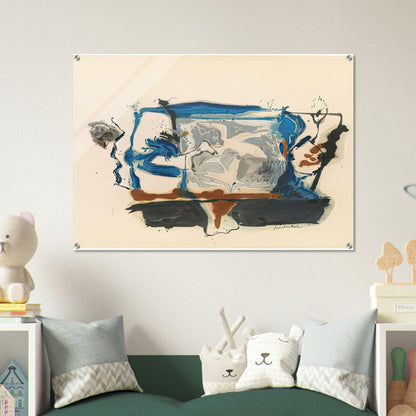 Swan Lake II, 1961- - Helen Frankenthaler Acrylic Print - 70x100 cm / 28x40″ inches | Helen Frankenthaler Wall Art | Helen Frankenthaler Prints