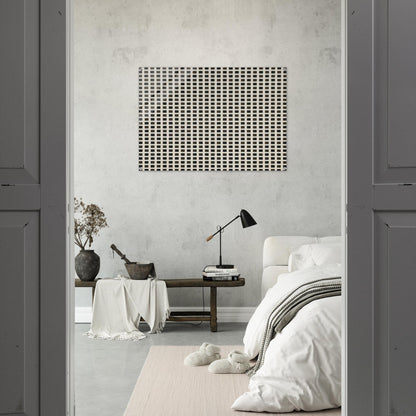 Répartition régulière de carrés - 1971 - Francois Morellet Acrylic Print - 70x100 cm / 28x40″ inches | Francois Morellet Wall Art | Francois Morellet Prints