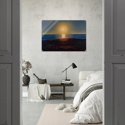 Calm and Free Maine Coast - Rockwell Kent Acrylic Print - 70x100 cm / 28x40″ inches