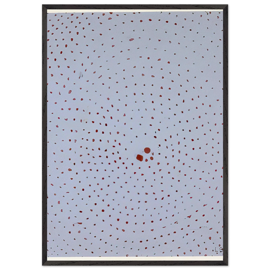 UNTITLED 11 - Louise Bourgeois 70x100 cm / 28x40 inches Framed Art Print – Black Wooden Frame