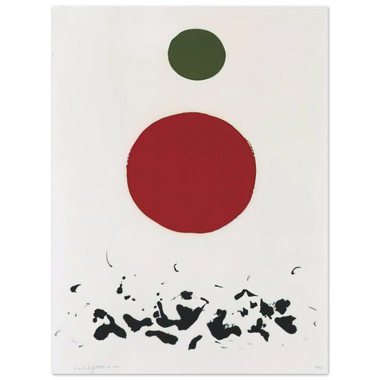 Adolph Gottlieb - Flotsam - 1967  75x100 cm / 30x40inches Fine Art Poster