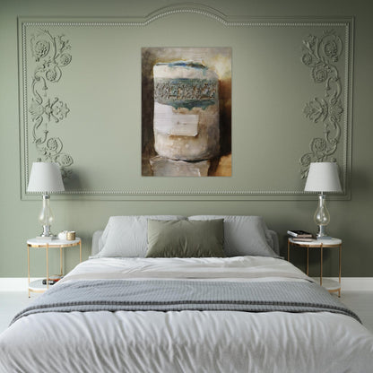 Persian Artifact with Faience Decoration - John Singer Sargent Brushed Aluminum Print - 70x100 cm / 28x40 inches | John Singer Sargent Aluminum Print | John Singer Sargent Prints