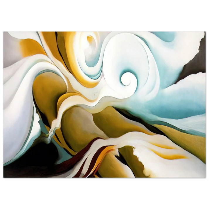 Georgia O'Keeffe - Nature Forms Gasp Fine Art Poster