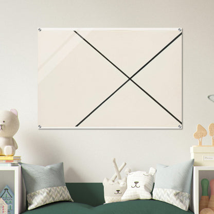 Diagonal Lines - Ellsworth Kelly Acrylic Print - 70x100 cm / 28x40″ inches | Ellsworth Kelly Wall Art | Ellsworth Kelly Prints