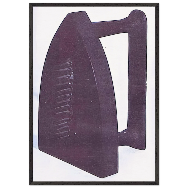 CADEAU GIFT REPLICA OF THE LOST 1921 ORIGINAL - Man Ray 70x100 cm / 28x40 inches Framed Art Print – Black Wooden Frame
