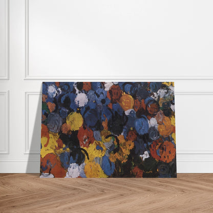 Blue Flood - 1960 - Ernst Wilhelm Nay Brushed Aluminum Print - 70x100 cm / 28x40 inches | Ernst Wilhelm Nay Aluminum Print | Ernst Wilhelm Nay Prints