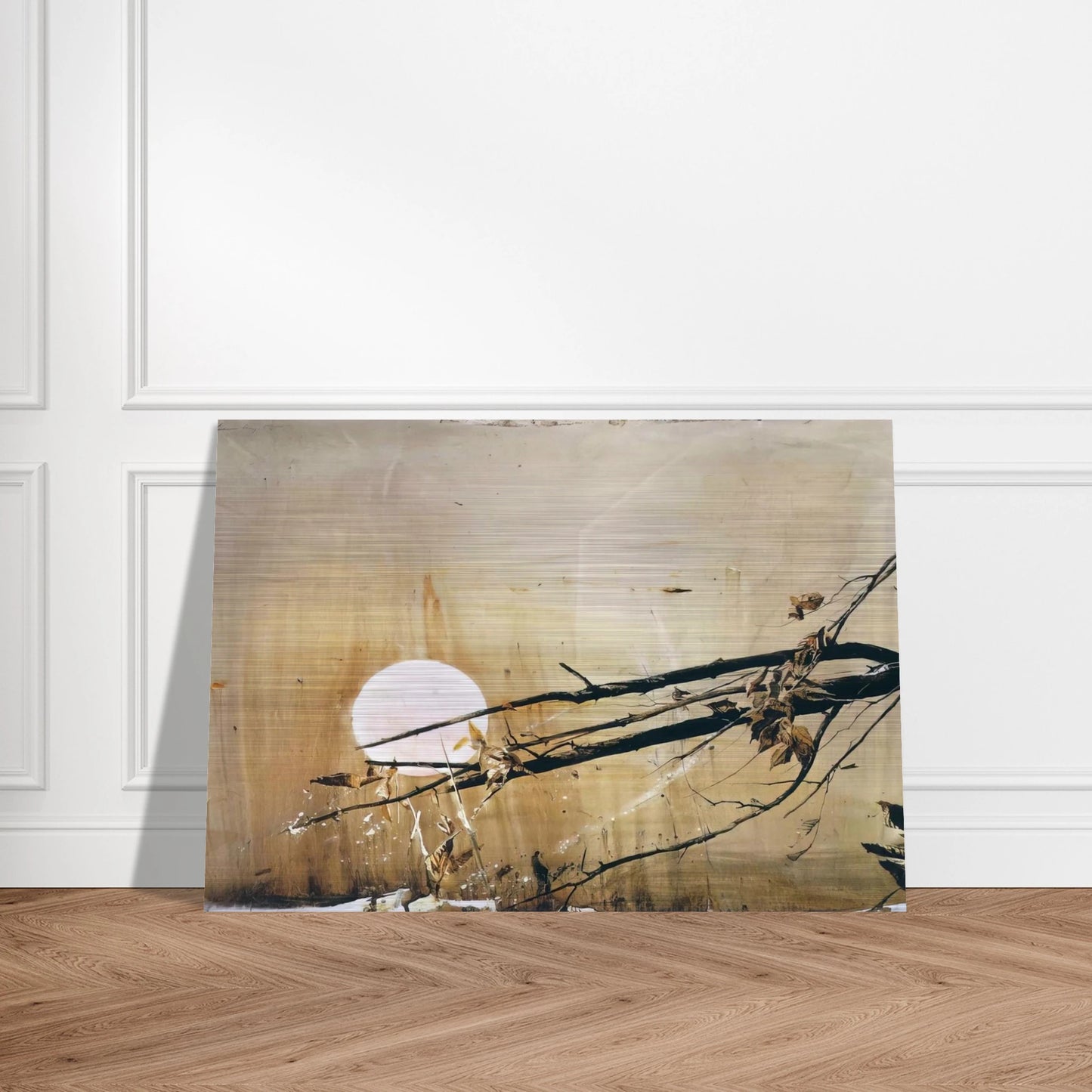 FULL MOON 1980 - Andrew Wyeth Brushed Aluminum Print - 70x100 cm / 28x40 inches | Andrew Wyeth Aluminum Print | Andrew Wyeth Prints