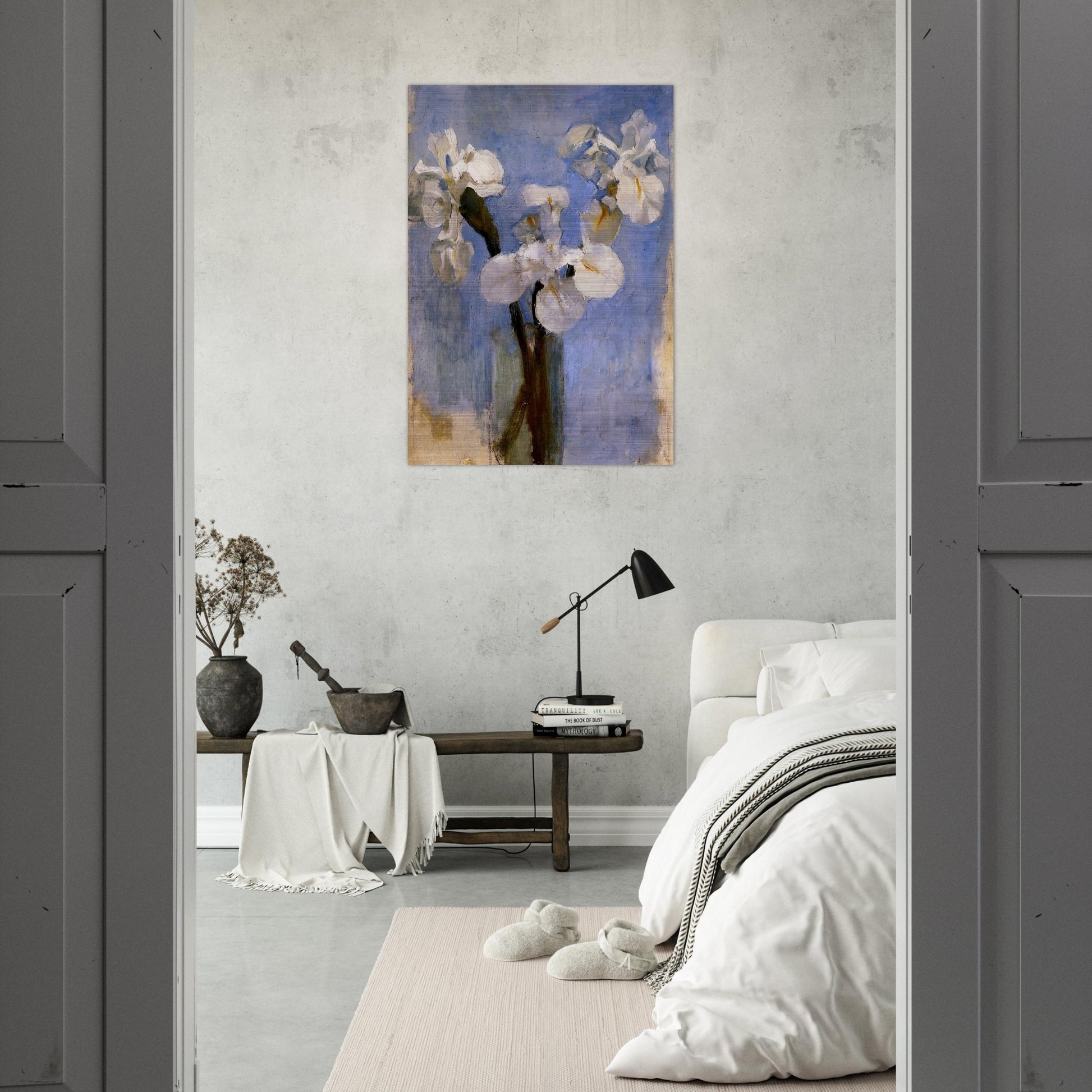 Flowers Sun - Piet Mondrian Brushed Aluminum Print - 70x100 cm / 28x40 inches | Piet Mondrian Aluminum Print | Piet Mondrian Prints