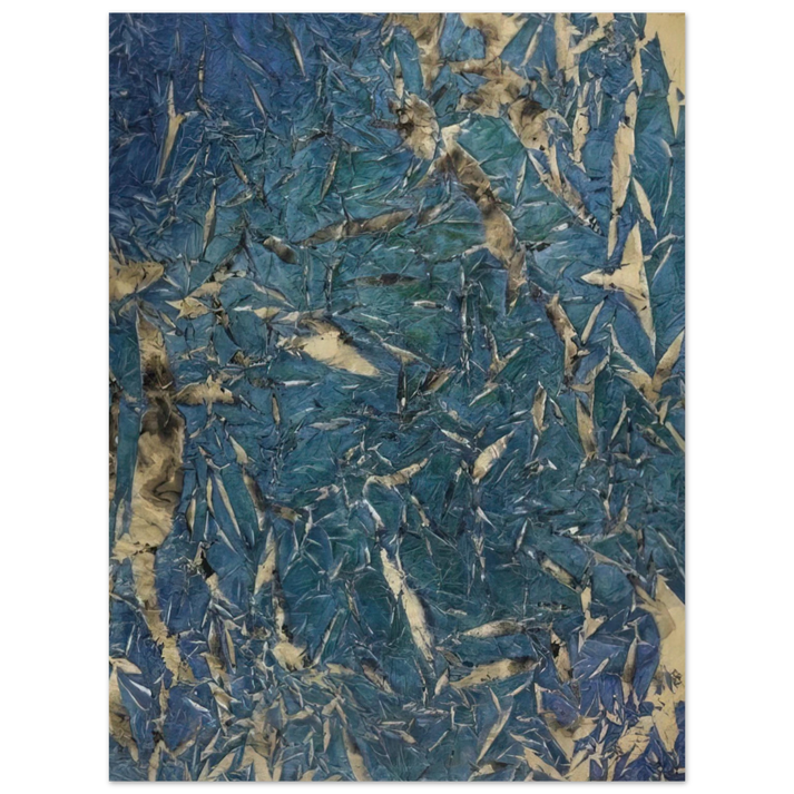 Simon Hantai - Ã‚Â³M.C.2Ã‚Â² Mariale - 1962  75x100 cm / 30x40inches Fine Art Poster