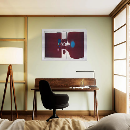 Brown Symphony - 1979 - Victor Pasmore Brushed Aluminum Print - 70x100 cm / 28x40 inches | Victor Pasmore Aluminum Print | Victor Pasmore Prints