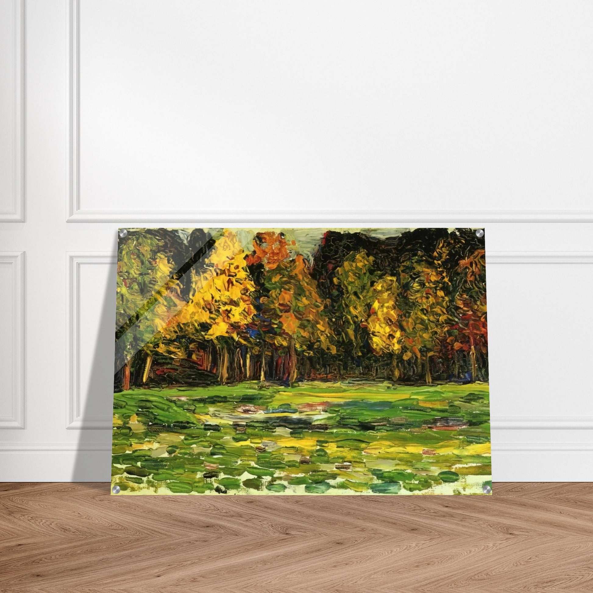 FOREST EDGE - Wassily Kandinsky Acrylic Print - 70x100 cm / 28x40″ inches