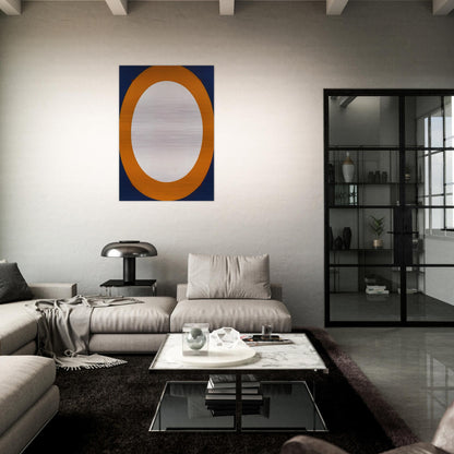 Mao - Al Held Brushed Aluminum Print - 70x100 cm / 28x40 inches | Al Held Aluminum Print | Al Held Prints