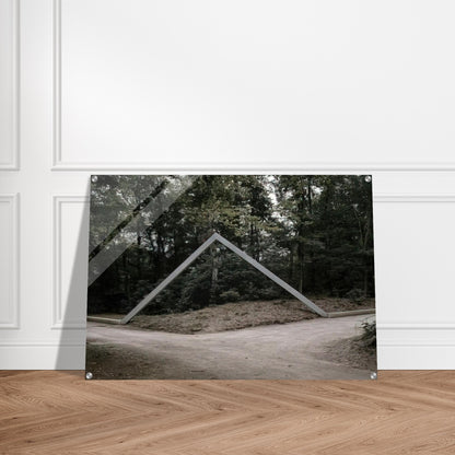 La plate-bande - 1988 - Francois Morellet Acrylic Print - 70x100 cm / 28x40″ inches | Francois Morellet Wall Art | Francois Morellet Prints