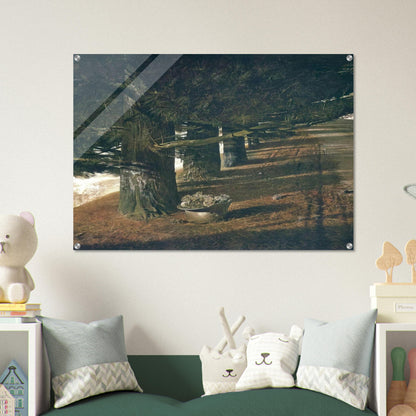 PINE BARON - Andrew Wyeth Acrylic Print - 70x100 cm / 28x40″ inches