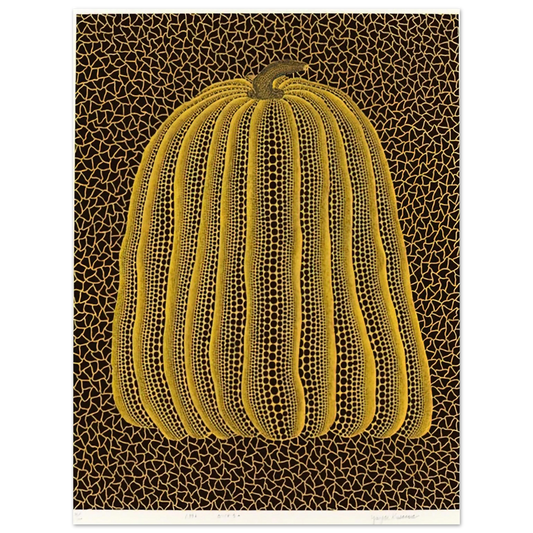 Yayoi Kusama - YELLOW PUMPKIN 1992 Fine Art Poster