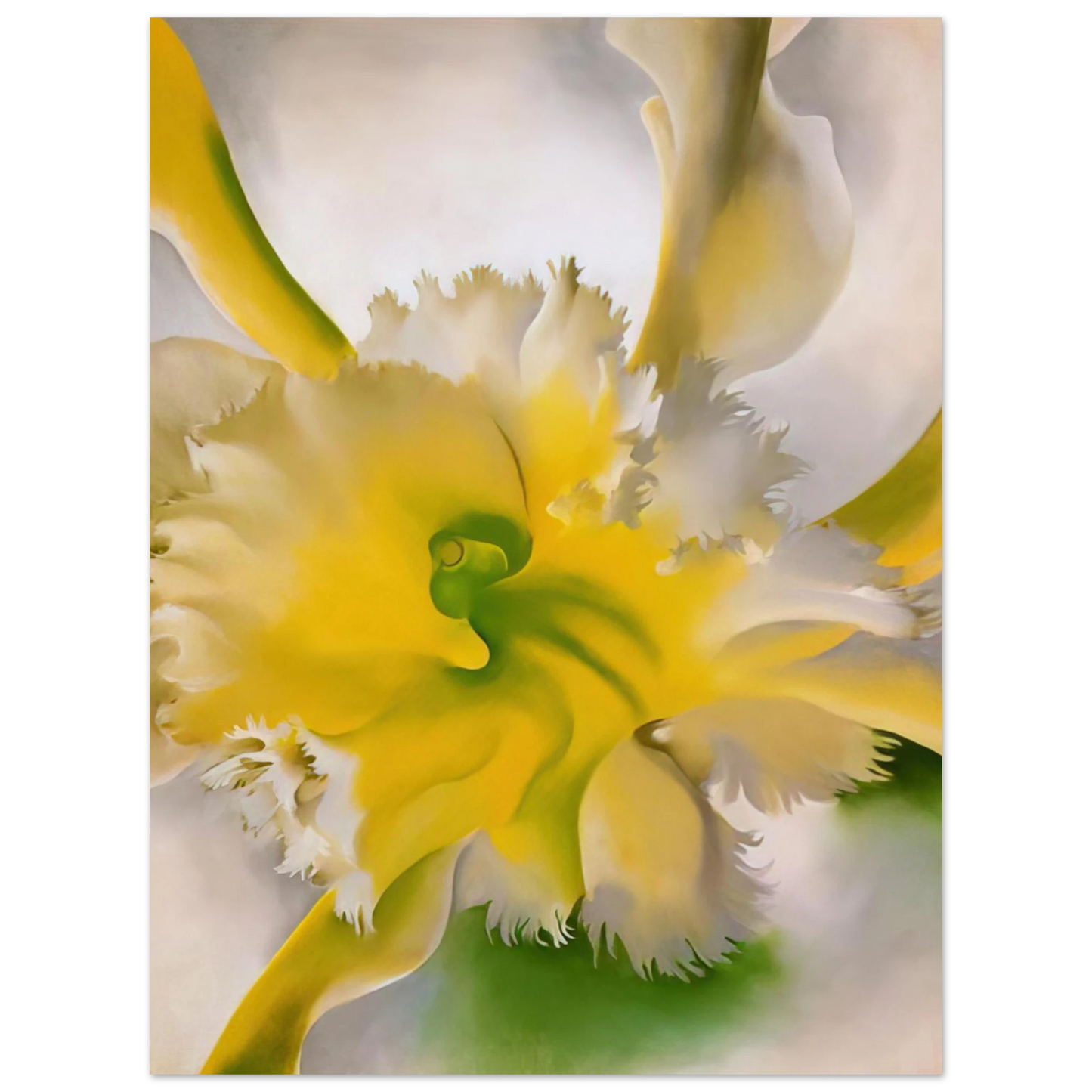 Georgia O'Keeffe - An Orchid Fine Art Poster
