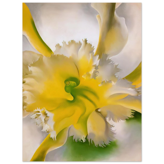 Georgia O'Keeffe - An Orchid Fine Art Poster